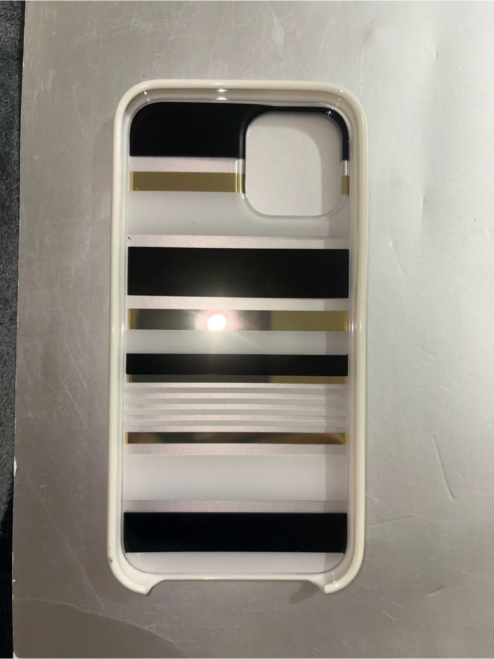Kate Spade New York Protective Hardshell Case iPhone 14 Pro Max - Black& White